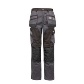 Pantalon de travail Site Kirksey Taille 38 gris / noir