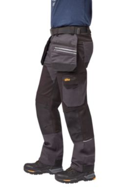 Pantalon de travail Site Kirksey Taille 40 gris / noir