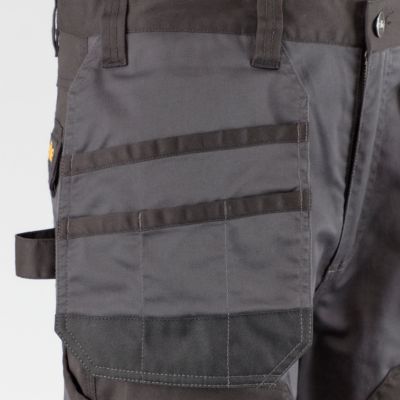 Pantalon de travail Site Kirksey Taille 40 gris / noir