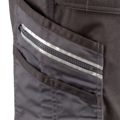 Pantalon de travail Site Kirksey Taille 40 gris / noir