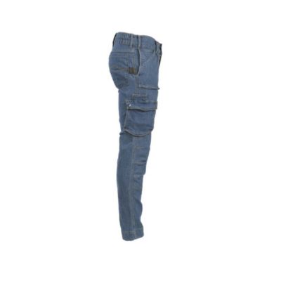 Pantalon de Travail Usain - Taille 46 - Bleu - Résistant et Confortable - D-Work