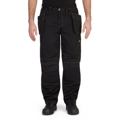 Pantalon Fox noir Site taille 46 Coton et polyester (PES)