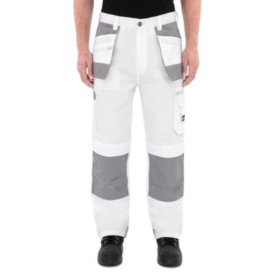 Pantalon Site Jackal Blanc/gris Taille 48