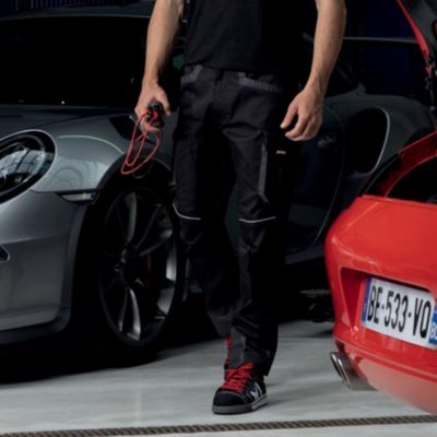 Pantalon stretch FACOM RUNNER FXWW1001E Noir/Gris/Rouge Taille 38 - entrejambe 80 cm.