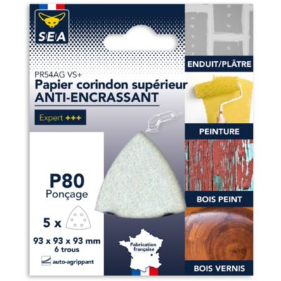 Papier Abrasif 93 X 230 Mm, 12 Trous, Grain 180 | Norton