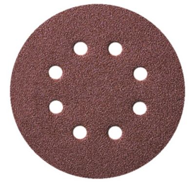Papier abrasif corindon ø125 mm grain 40/80/120, lot de 20