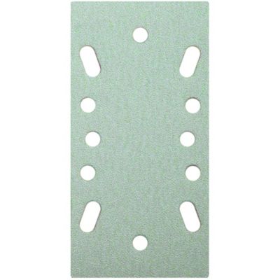 Papier abrasif corindon 93 x 185 mm grain 240 anti-encrassement, lot de 5