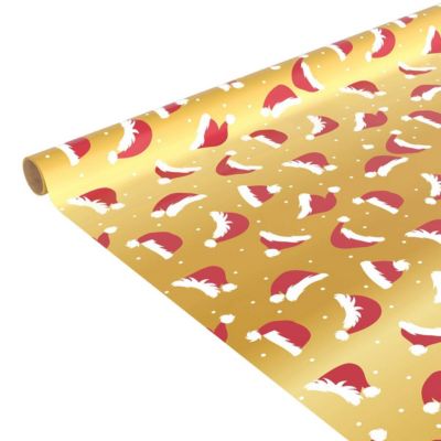 Papier cadeau traditionnel 1000x100cm assorti - feeric lights & christmas