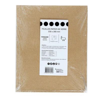 NESPOLI - Feuille Abrasif Silex ( Lot De 15 ) 80161 | POINT.P