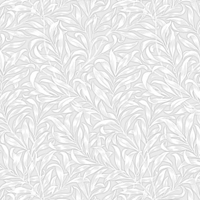 Papier peint à peindre vinyle intissé feuillage L.1000 x l.52 cm William Morris Willow