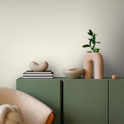 Papier peint à peindre vinyle intissé texturé blanc L. 2500 x l. 106 cm GoodHome Liatris