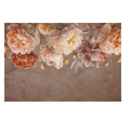 Papier Peint Adhésif Wallfluent 104x70 cm Élégance florale Pour les passionnés de nature et d'art botanique