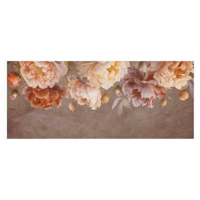 Papier Peint Adhésif Wallfluent 250x104 cm Élégance florale Pour les passionnés de nature et d'art botanique