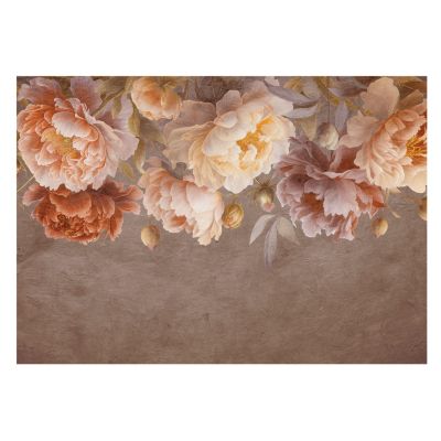 Papier Peint Adhésif Wallfluent 312x219 cm Élégance florale Pour les passionnés de nature et d'art botanique