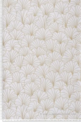 Papier peint Art Déco Doré Les Essentiels Lutèce