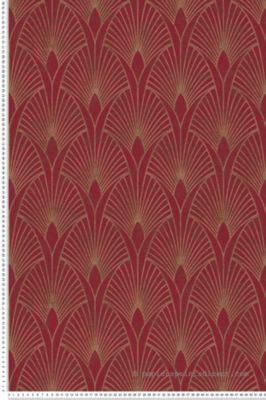 Papier peint Art Déco Rouge New Walls A.S. Création
