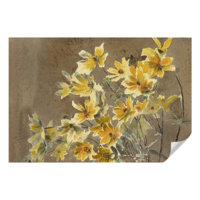 Papier Peint Autocollant Wallfluent 152x104 cm Bouquet Ensoleillé Pour Les Amoureux De La Nature Et De L'art