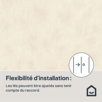 Papier peint Balisi beige mat L.10m x l.53 cm GoodHome