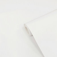 Papier peint Balisi blanc mat L.10m x l.53 cm GoodHome