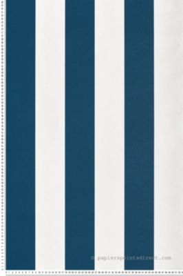 Papier peint Classique Bleu Cuisines & Bains Lutèce