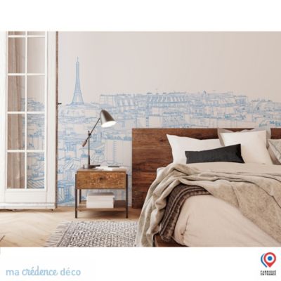 Papier peint Dessin Paris - Intissé - 300 cm - 280 cm - MaCrédenceDéco