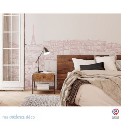 Papier peint Dessin Paris - Intissé - 300 cm - 280 cm - MaCrédenceDéco