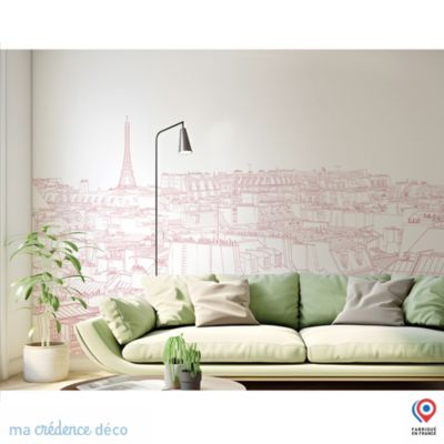 Papier peint Dessin Paris - Intissé - 300 cm - 280 cm - MaCrédenceDéco