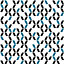 Papier peint duplex Chromo noir bleu