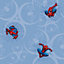 Papier peint duplex Decofun Spiderman bleu