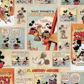Papier peint duplex Graham & Brown Mickey vintage