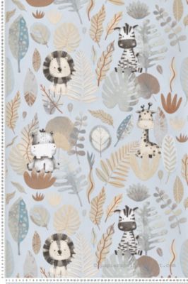 Papier peint Enfant Bleu Babyland 2 Lutèce