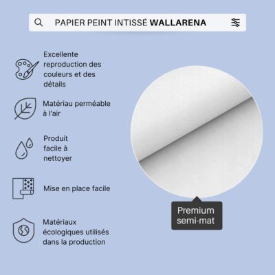 Papier Peint Enfant Nuages Rose Ciel Intissé Panoramique 200x140 cm - Colle Inclus - Chambre Enfant - Moderne Trompe l'oeil