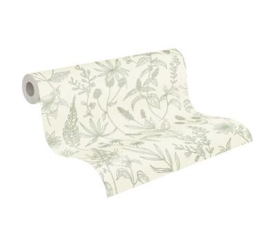 Papier peint expansé sur intissé Fleur L.10.05 x l.0.53 m. Réf. AS373635 — free download