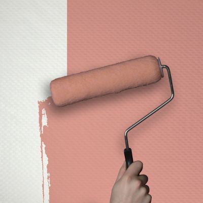 Papier peint expansé vinyle sur intissé Rivina brique GoodHome blanc