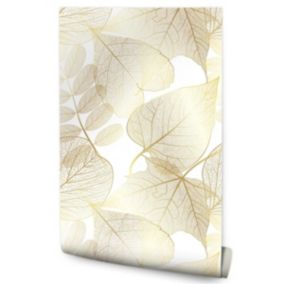 Papier Peint FEUILLES Plantes Nature Pour Salon