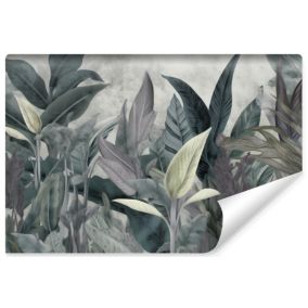 Papier Peint FEUILLES Tropicales Plantes 135x90cm