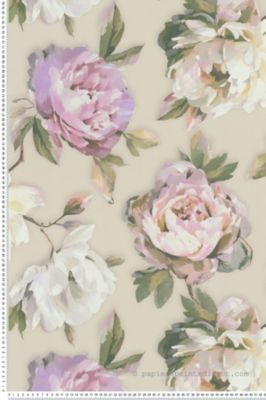 Papier peint Fleur Violet Pintwalls 2 A.S. Création