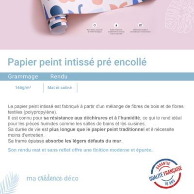 Papier peint Forêt de sapins et aquarelle - Intissé - 400 cm - 280 cm - MaCrédenceDéco