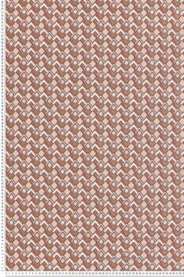 Papier peint Géométrique Terracotta Jardin d'Eden Lutèce