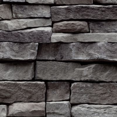 Papier peint imitation brique Arrou ardoise