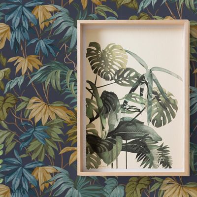 Papier Peint Tropical Castoramanull