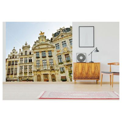 Papier peint intissé BRUXELLES 300 x 270 cm (LxH) - Tapisserie murale panoramique XXL, Made in France par Scenolia