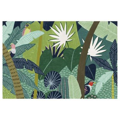 Papier peint intissé CACHE CACHE 400 x 270 cm (LxH) - Tapisserie murale panoramique XXL, Made in France par Scenolia
