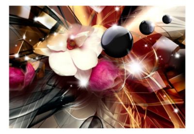 Papier peint intissé panoramique abstractions abstraction of colours 250x175 cm