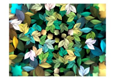 Papier peint intissé panoramique abstractions magie de la nature 300x231 cm