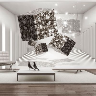 Papier peint intissé panoramique abstractions modern art 200x140 cm