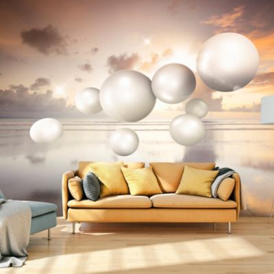 Papier peint intissé panoramique abstractions morning jewels 100x70 cm