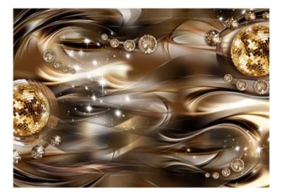 Papier peint intissé panoramique abstractions space disco 350x245 cm