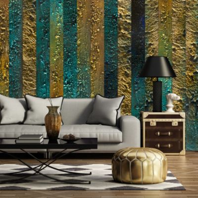 Papier peint intissé panoramique abstractions treasures of atlantis 400x280 cm