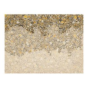 Papier peint intissé panoramique animaux art et papillons 200x154 cm